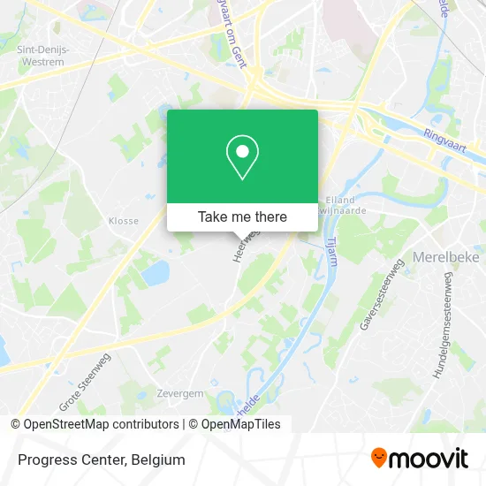 Progress Center map