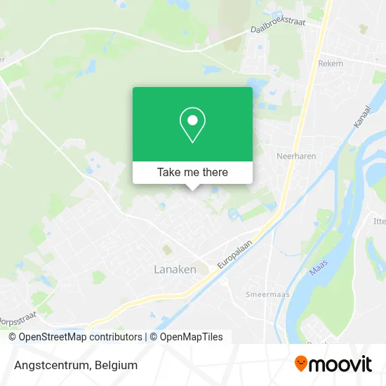 Angstcentrum map