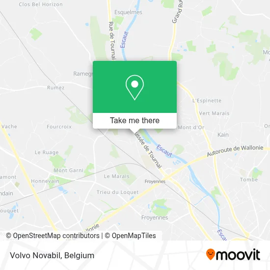 Volvo Novabil map