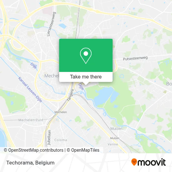 Techorama map