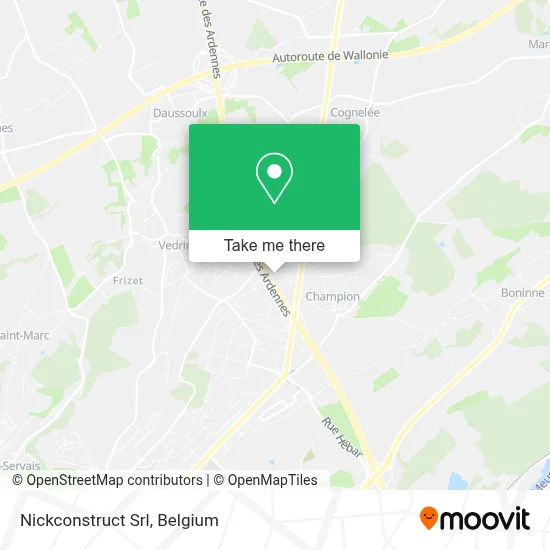 Nickconstruct Srl map