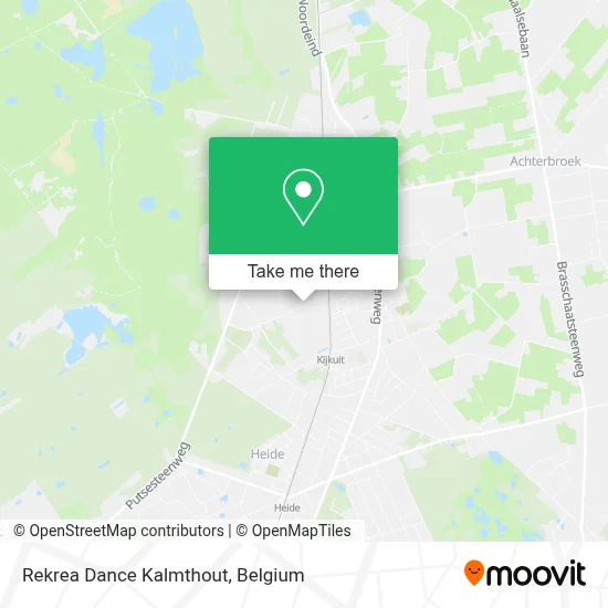 Rekrea Dance Kalmthout map