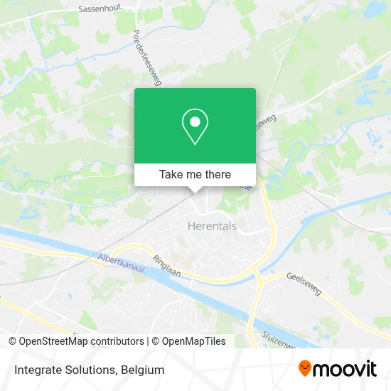 Integrate Solutions map