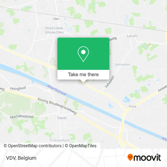 VDV map
