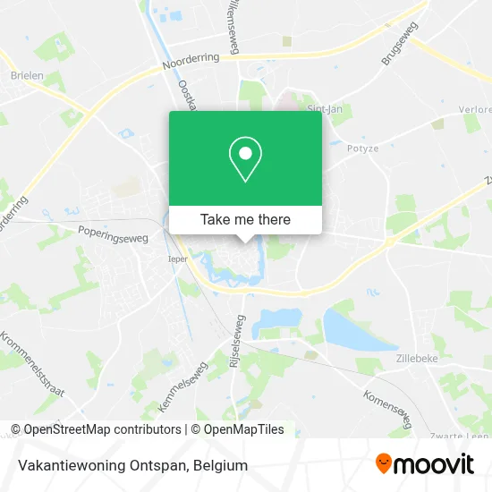 Vakantiewoning Ontspan map