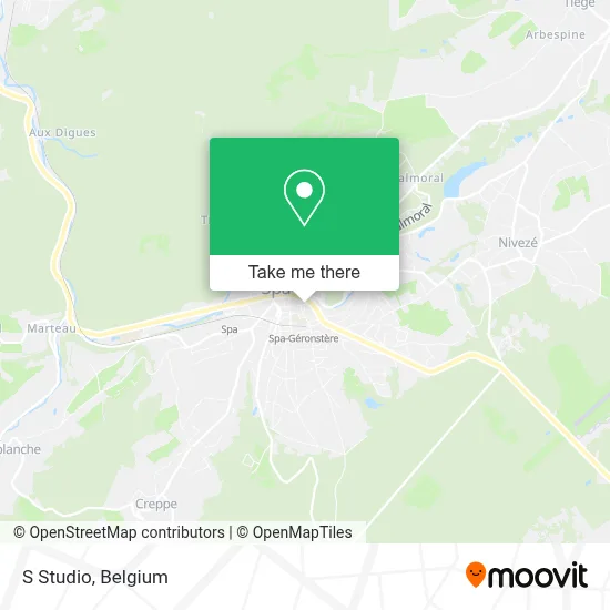 S Studio map