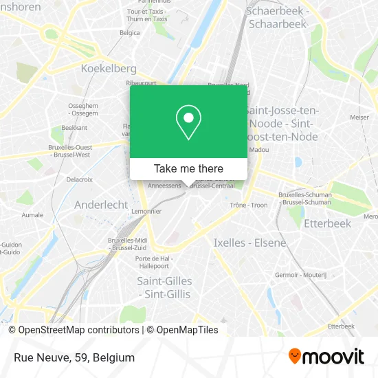 Rue Neuve, 59 plan