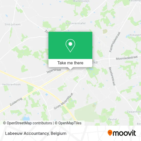 Labeeuw Accountancy map