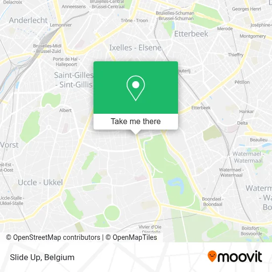 Slide Up map
