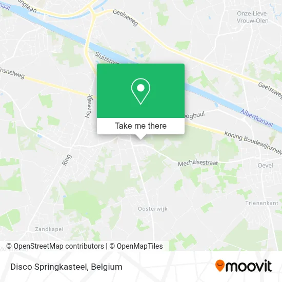 Disco Springkasteel map
