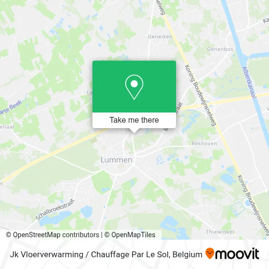 Jk Vloerverwarming / Chauffage Par Le Sol map