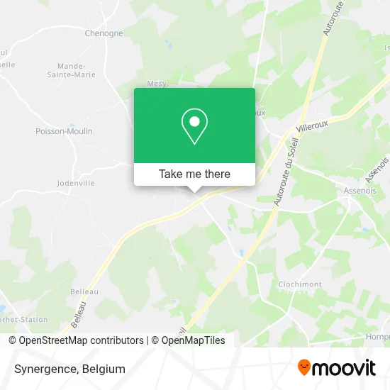 Synergence map