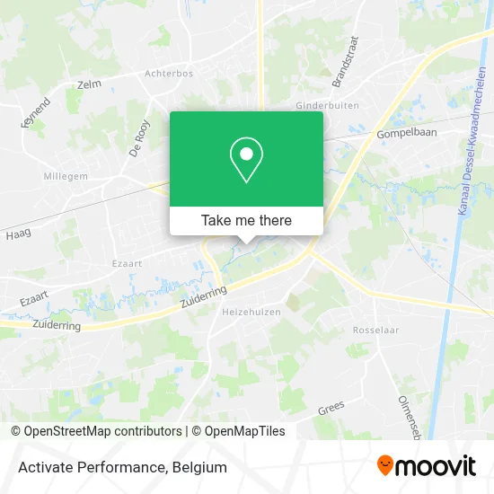 Activate Performance map