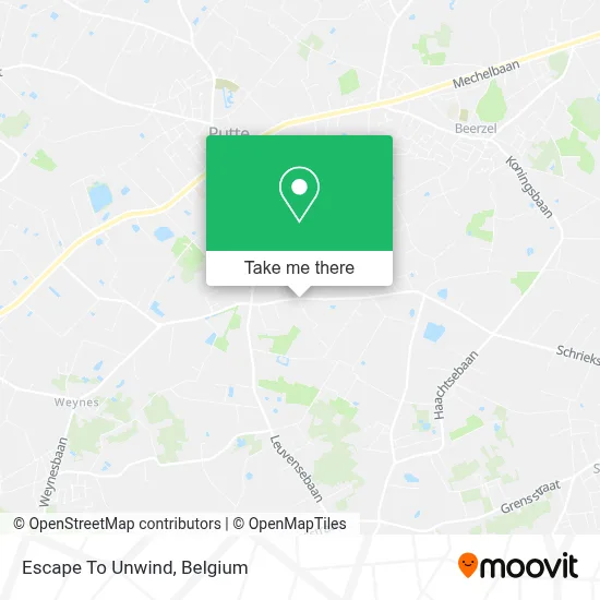 Escape To Unwind map
