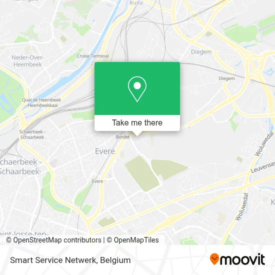 Smart Service Netwerk map