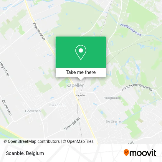 Scanbie map