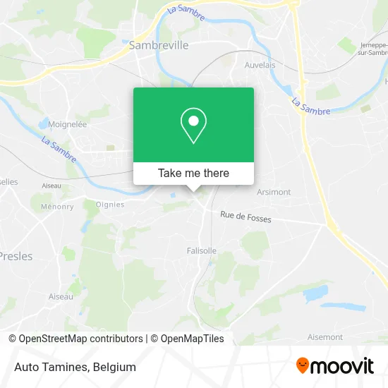 Auto Tamines map