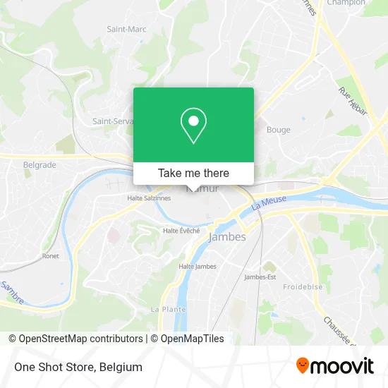 One Shot Store map