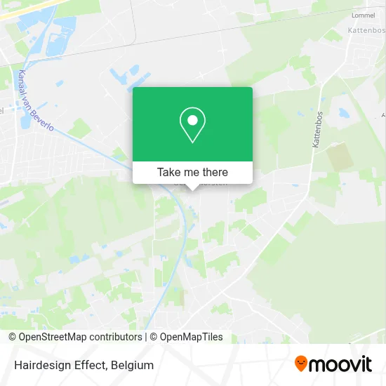 Hairdesign Effect map