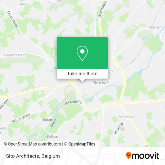 Sito Architects map