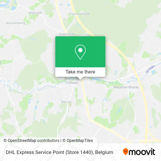 DHL Express Service Point (Store 1440) map
