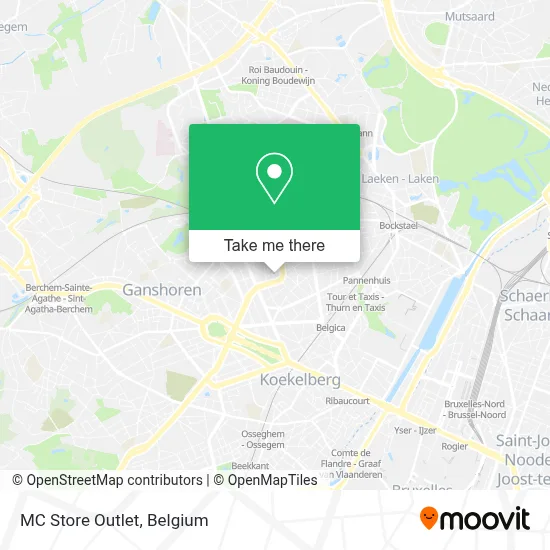 MC Store Outlet map