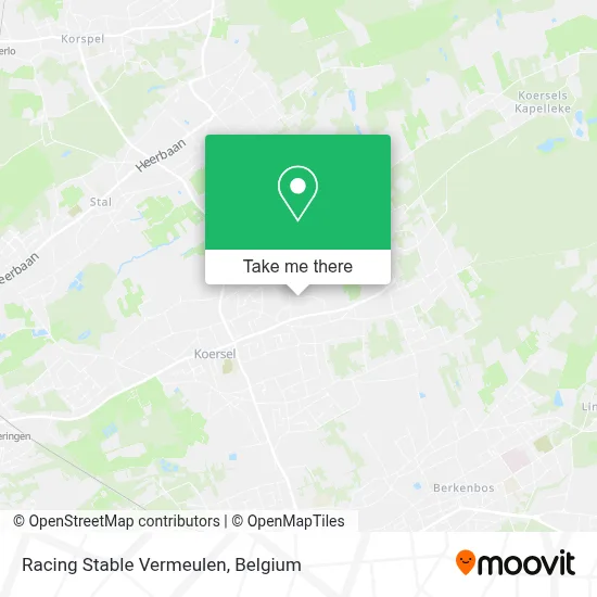 Racing Stable Vermeulen map