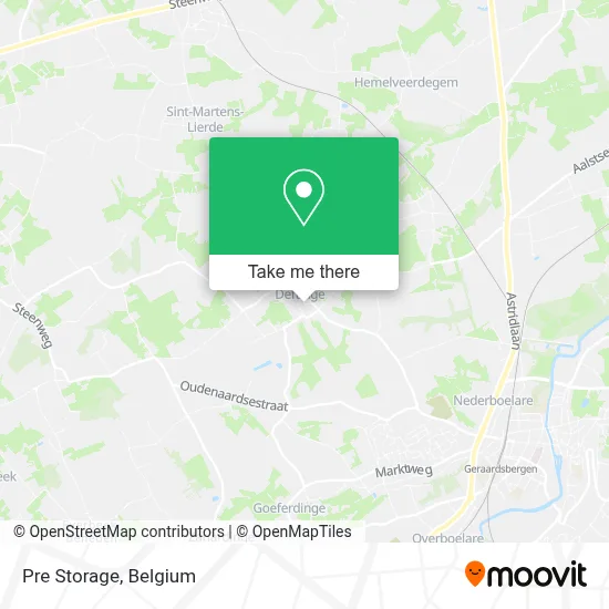 Pre Storage map