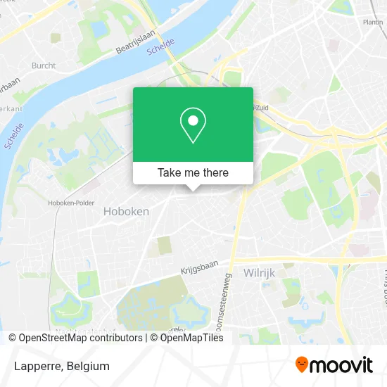 Lapperre map