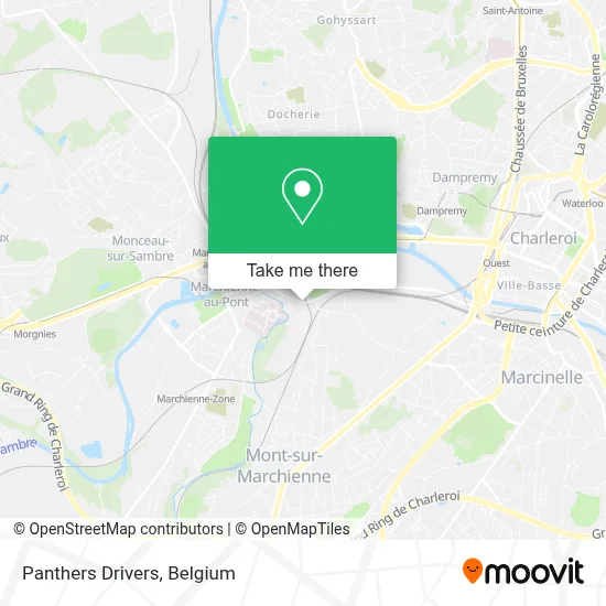 Panthers Drivers map