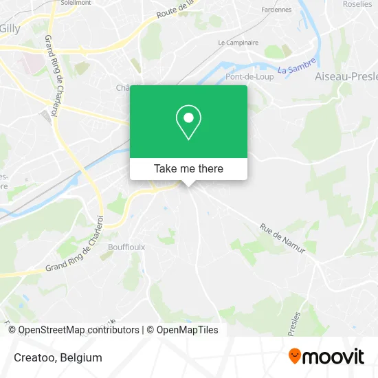 Creatoo map
