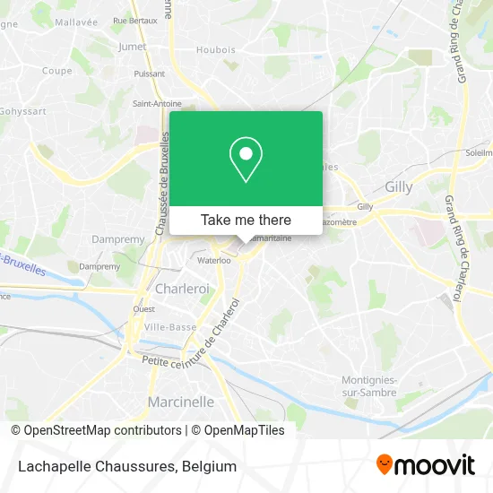 Lachapelle Chaussures map