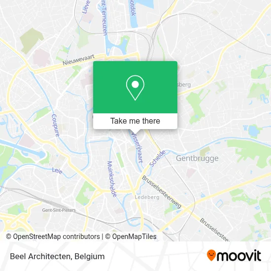 Beel Architecten map