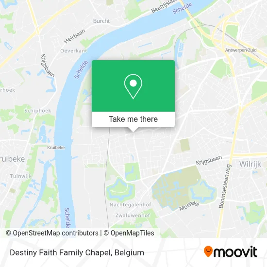 Destiny Faith Family Chapel map