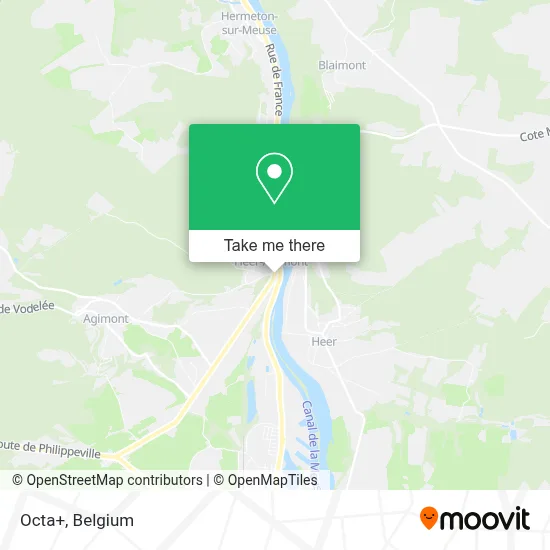 Octa+ map