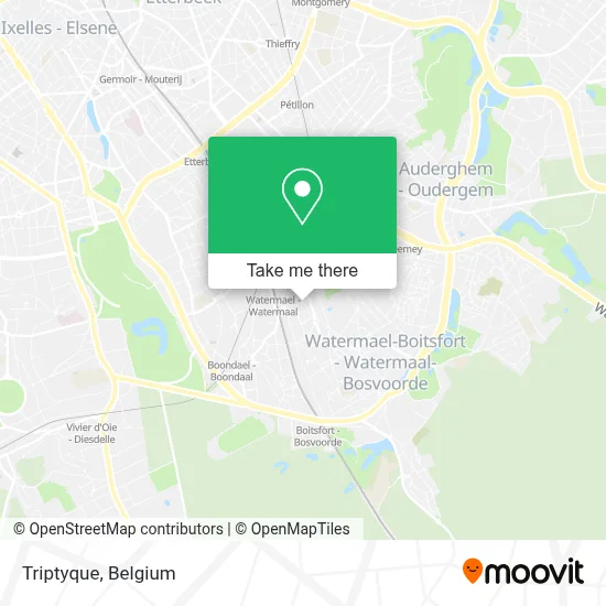 Triptyque map
