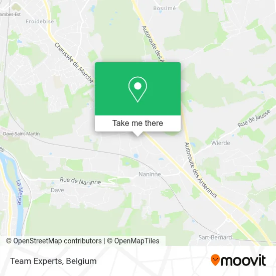 Team Experts map