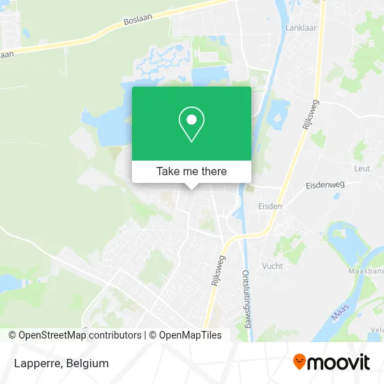 Lapperre map