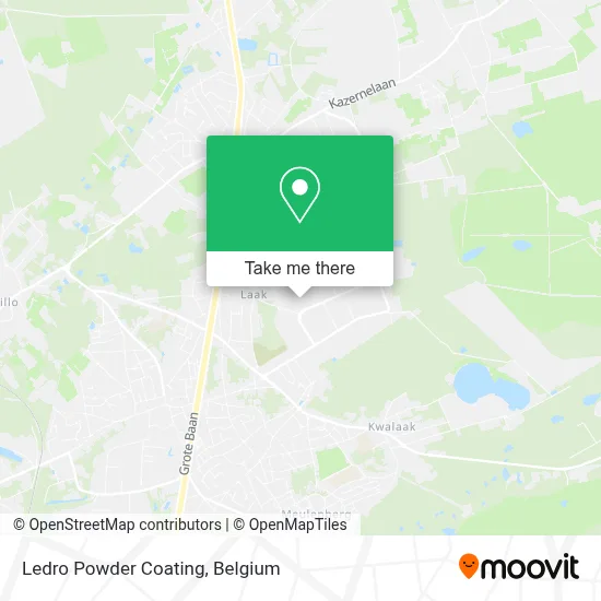 Ledro Powder Coating map