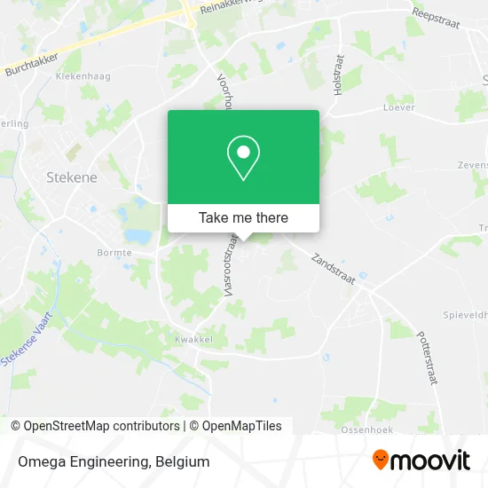 Omega Engineering map