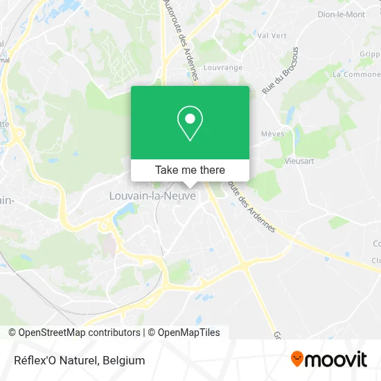 Réflex'O Naturel map