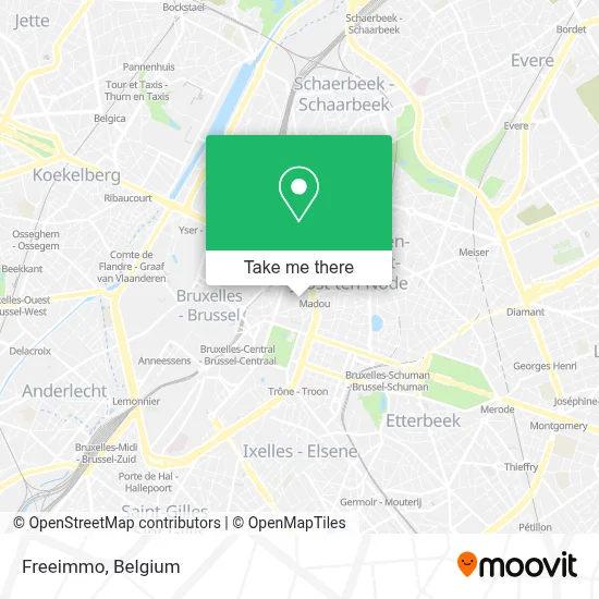 Freeimmo map