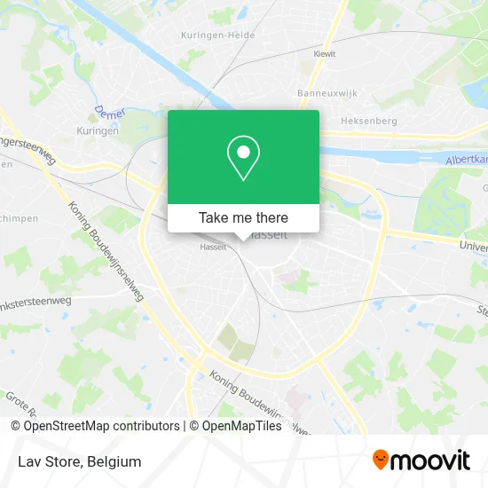 Lav Store map