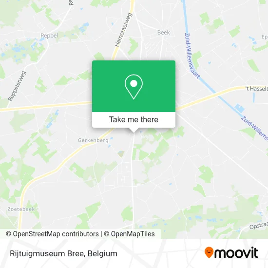 Rijtuigmuseum Bree map