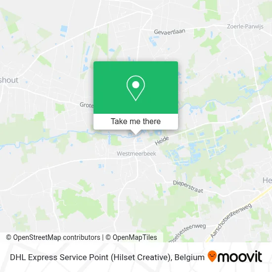 DHL Express Service Point (Hilset Creative) map