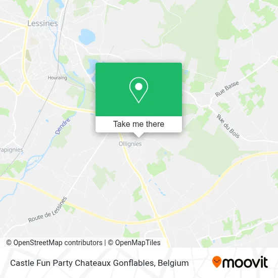 Castle Fun Party Chateaux Gonflables map