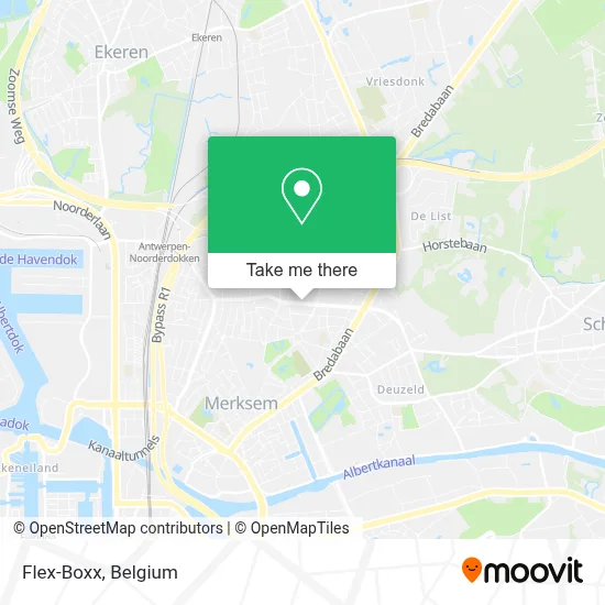 Flex-Boxx map