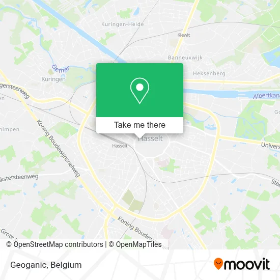 Geoganic map