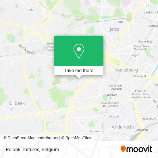 Relook Toitures map