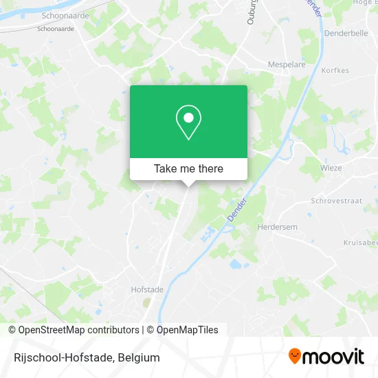 Rijschool-Hofstade plan